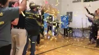 Golden Apple surprise for Lindbergh Middle School principal Susan Malahy @WMBDRadio