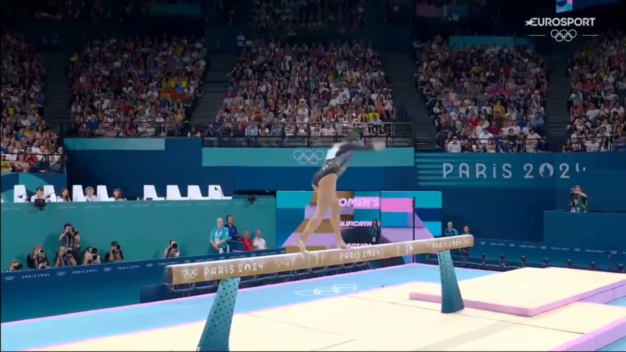 Julia Soares Beam Qualifications 2024 Olympics