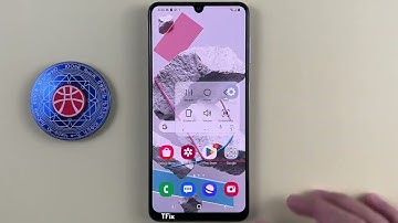 Assistant menu on Samsung A22 Android 12