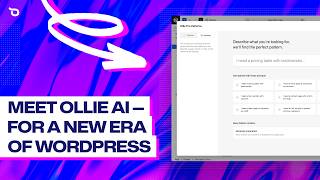 Introducing Ollie AI — AI-Powered Patterns and MCP for WordPress