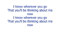 Olly Murs Thinking Of Me Lyrics