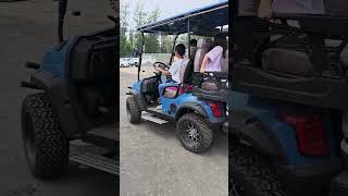 American Clients Test Drive Meeko's Golf Carts: A Step Toward Global Cooperation