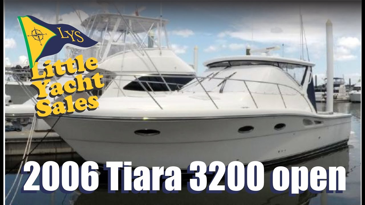 SOLD!!! 2006 Tiara 3200 for sale at Little Yacht Sales, Kemah Texas