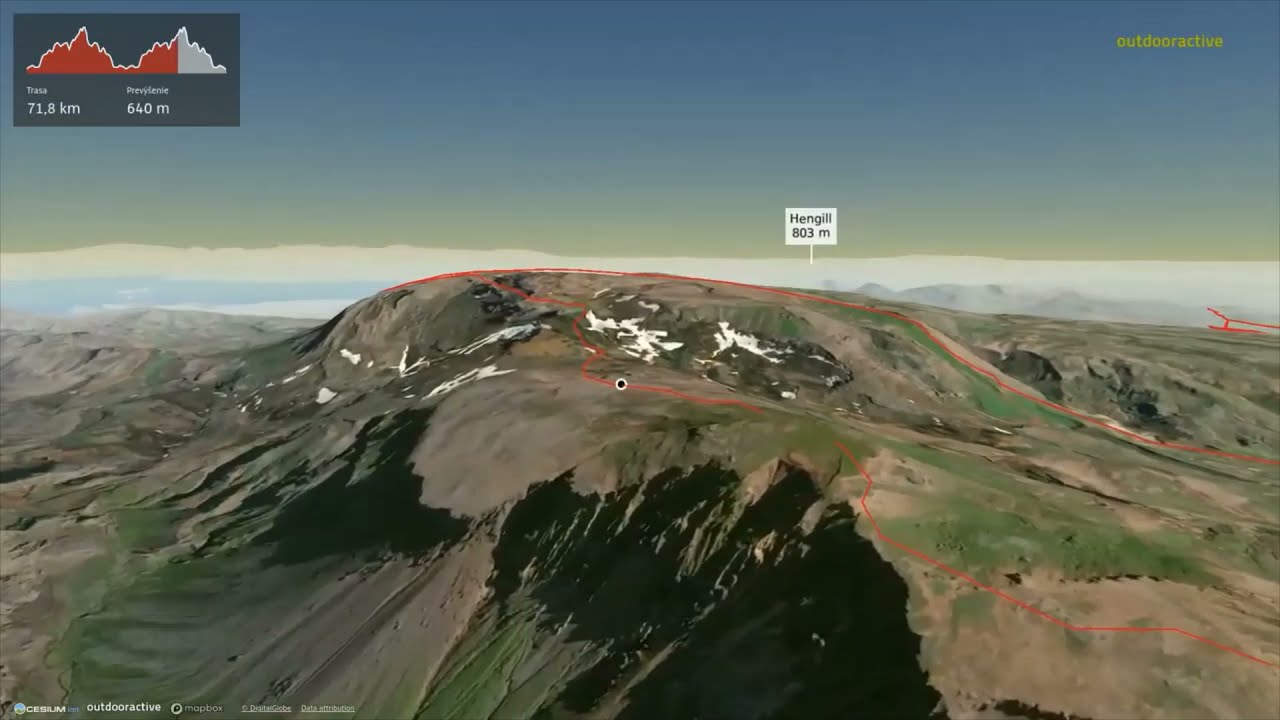 Hengill Ultra ∆ hiking trails ∆ 3d-trail.com/iceland/ — Hengill — video poster