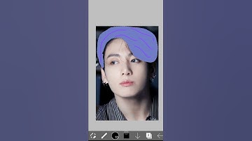 Jungkook "Ibis Paint X" Edit #jungkook #bts #ibispaintx #shorts #trending #viral