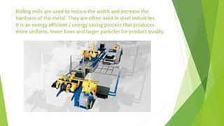 Different Types of Rolling Mills Profile
