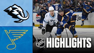 Mammoth vs. Blues | NHL Highlights | November 29, 2025