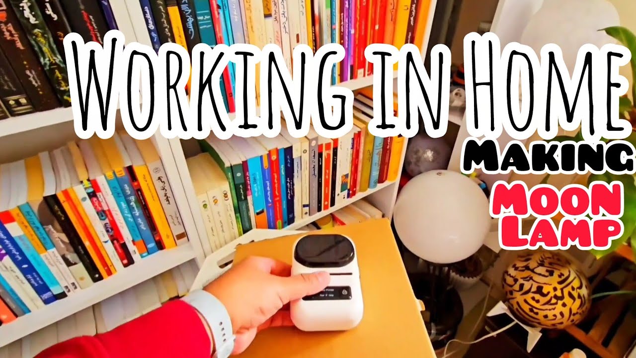 Relaxing DIY: Assembling a Moon Globe Ceiling Light Step by Step