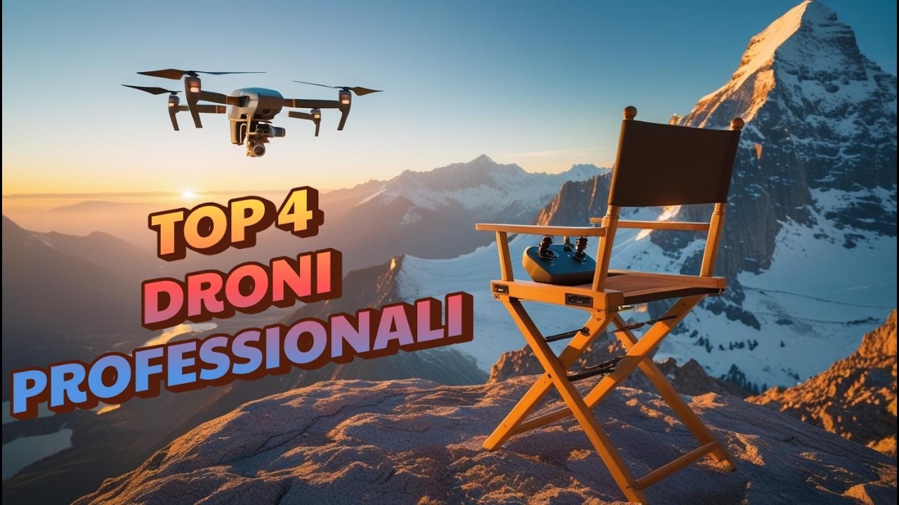 Droni professionali: la scelta di fascia alta