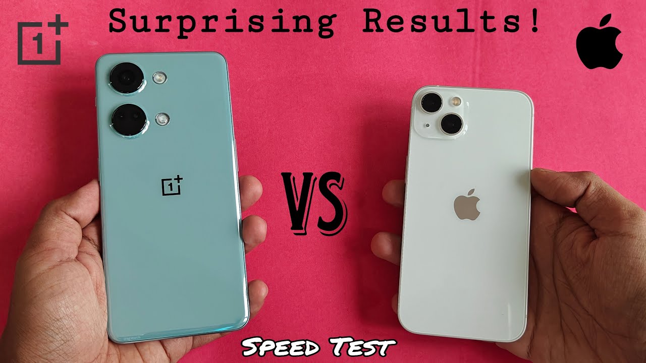 OnePlus Nord 3 vs iPhone 13 Speed Test 🔥 - Surprising Result!