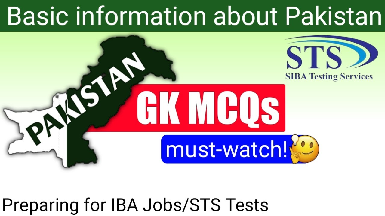  pakistan gk mcqs pak study mcqs basic information about pakistan