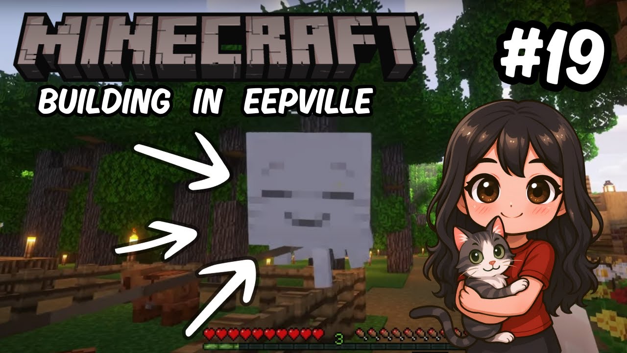 eepblah plays Minecraft #19 - Finally got my Happy Ghast in Minecraft