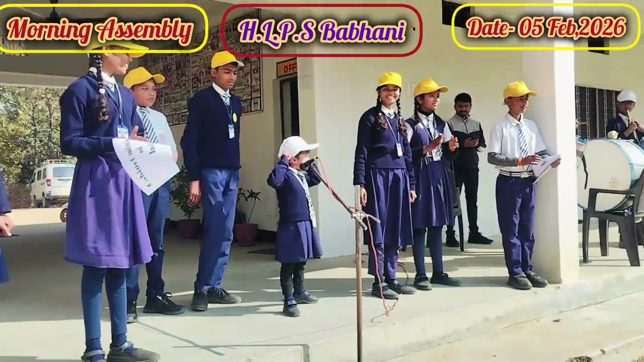 Morning Assembly conducted by Nilgiri House#prayer#school #प्रार्थना#activity 