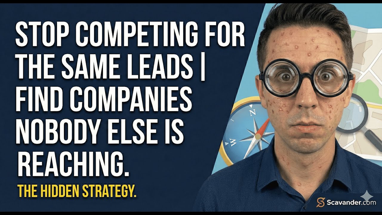 Stop Competing for the Same Leads | Find Companies Nobody Else Is Reaching