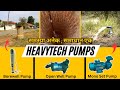 HEAVYTECH water pumps review - openwell , sebmersible borewell , mono block and self priming pumps