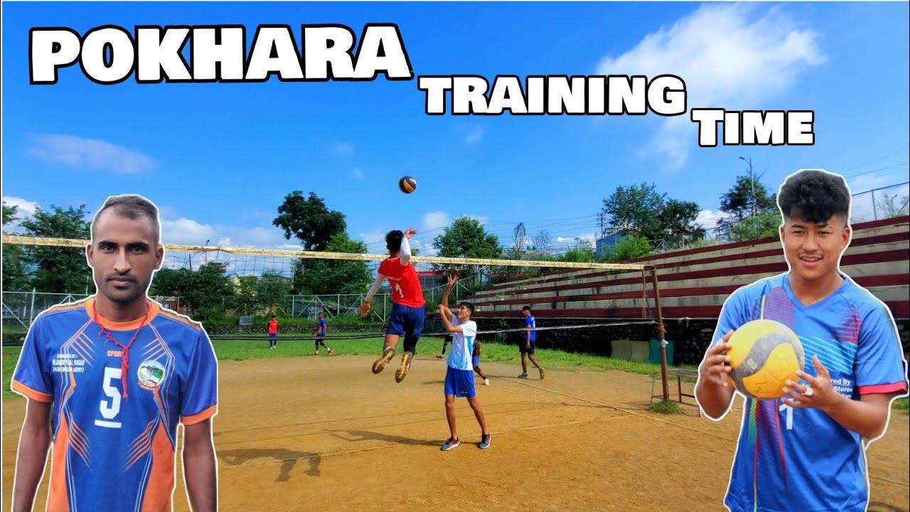 Training Last Day - Pokhara || Gandaki Volleyball Team || @himalsunari8021, @sunarivlog2692.