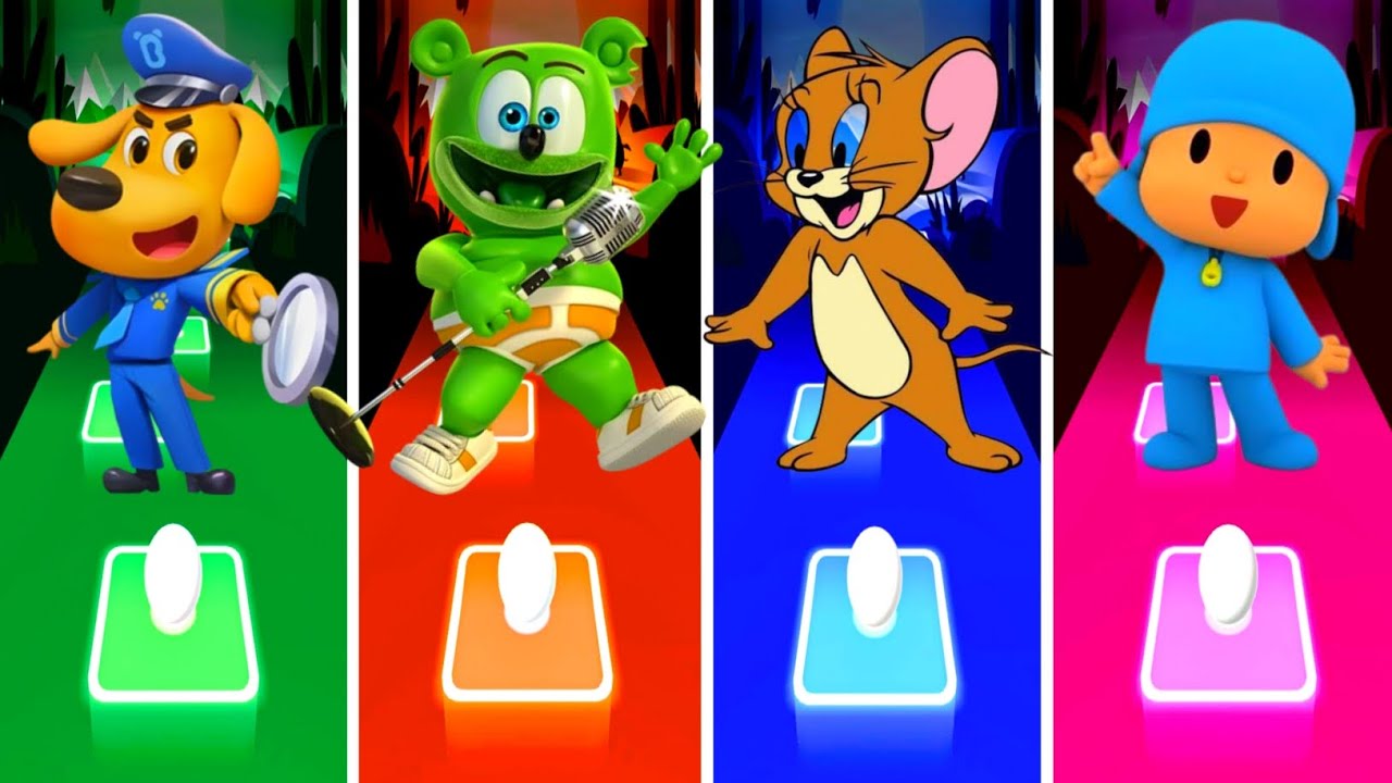 Sheriff Labrador 🆚 Gummy Bear 🆚 Tom & Jerry 🆚 Pocyou.💥Who Is The Best Coffin Dance? 🤔