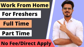 Work From Home  Recruitment 2021 | Part Time & Full Time Jobs  | Freshers  Latest Job 2021 | JVR