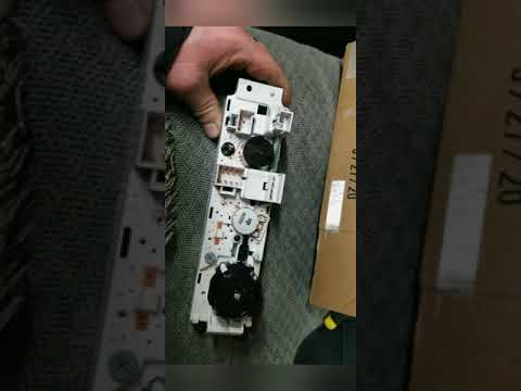 replacing heater control on a gmc savana