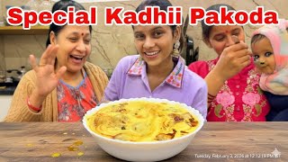 कढ़ी पकोड़ा रेसिपी | ससुर जी ने क्या बोला | #swatishrivastav # ankushsaxena 