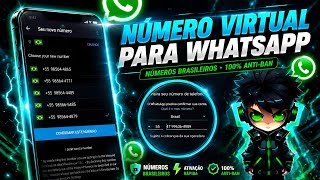COMO CRIAR NÚMERO FAKE PARA WHATSAPP SEM CHIP FÍSICO PARA RECEBER SMS (NÚMERO VIRTUAL 2026)✅