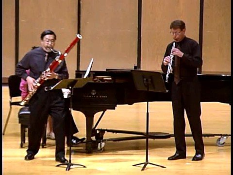 Trio for Oboe, Bassoon and Piano - 1. Bebop Cantab...