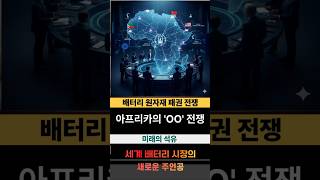 아프리카의 'OO'전쟁_배터리 원자재 패권 전쟁_미래의 석유
