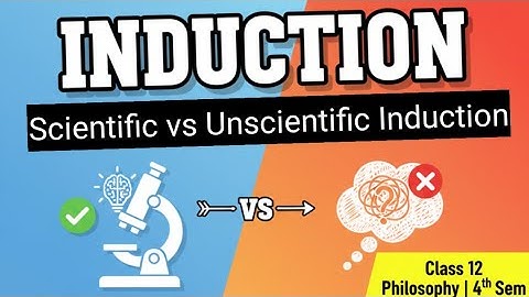 বৈজ্ঞানিক বনাম অবৈজ্ঞানিক অনুমান | Scientific vs Unscientific Induction | Class 12 Philosophy