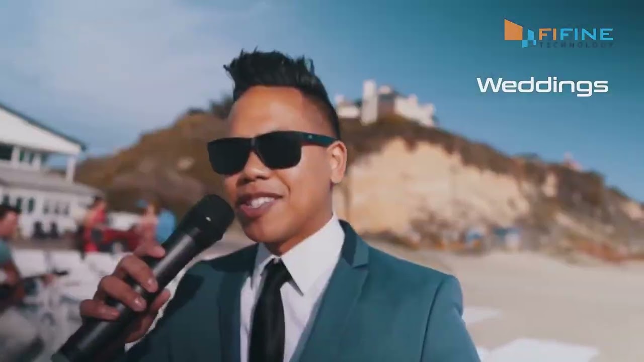 FIFINE UHF Wireless Handheld Dynamic Microphone& Receiver fo