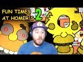 I WAS JUMPSCARED BY A DONUT ANIMATRONIC?! | Fun Times at Homer's 2 (Night 5 + EXTRAS)