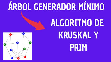 ÁRBOL GENERADOR MÍNIMO (PRIM - KRUSKAL)