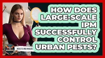 How Does Large-scale IPM Successfully Control Urban Pests? - Insects and Invaders