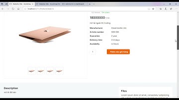 Website bán hàng Asp.net mvc
