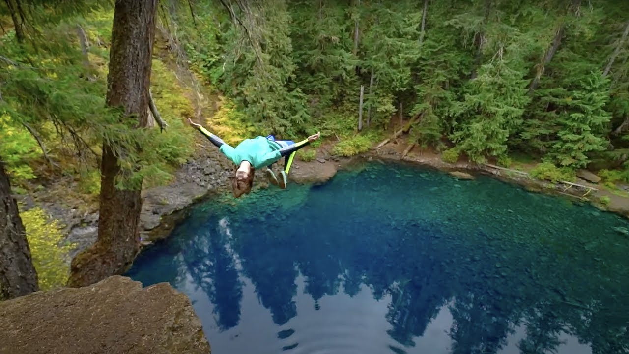 Oregon Cliff Jumping 2018 YouTube