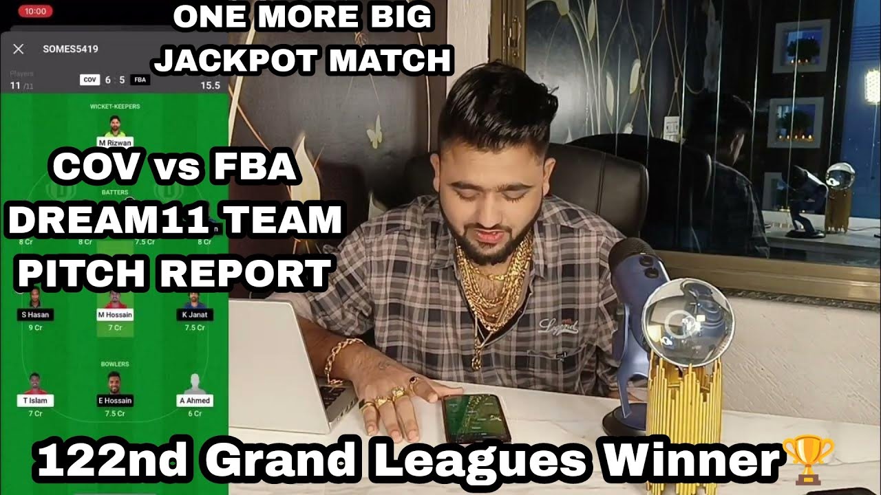 COV vs FBA match Prediction | Comilla Victorians vs Fortune Barishal | FBA vs COV match Team