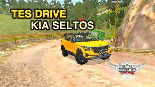 TES DRIVE KIA SELTOS‼️Jalan desa tanah Kalimantan - Bus Simulator Indonesia