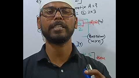 🔥Order of a Matrix🔥#shorts,Math_class12_jac/cbse/compitition exams.#youtubeshortsvideo,#karanshort,