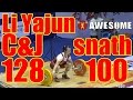 china weightlifting - Li Yajun  snatch 100kg and C&amp;J 128KG in 2015China weightlifting championships