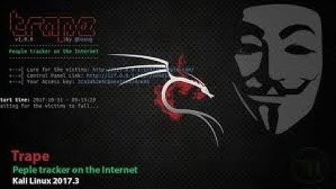 kali linux location trape victims