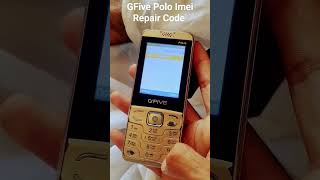 Gfive Polo imei Repair Code|| how to repair imei gfive Mobile #imei #pta #imeirepair