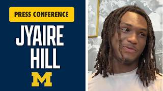 Jyaire Hill Talks Michigan Football Fall Camp, New Defense, More