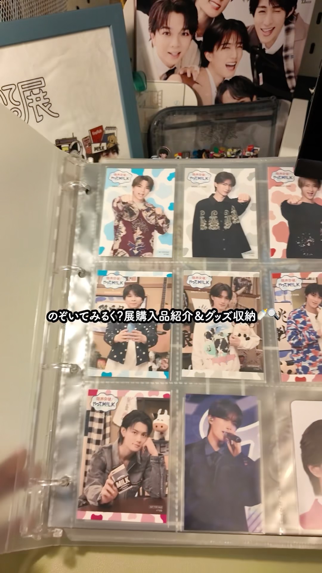 Take a Peek? Exhibition Haul & M!LK Fan Merch Storage