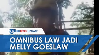 Melly Goeslaw Trending lataran Seorang Pria Salah Sebut Namanya dalam Video Kritikan Omnibus Law