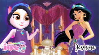 PRINCESS JASMINE Makeover My Talking Angela 2 0.73 #princessjasmine #aladdin #angela2chocobeez