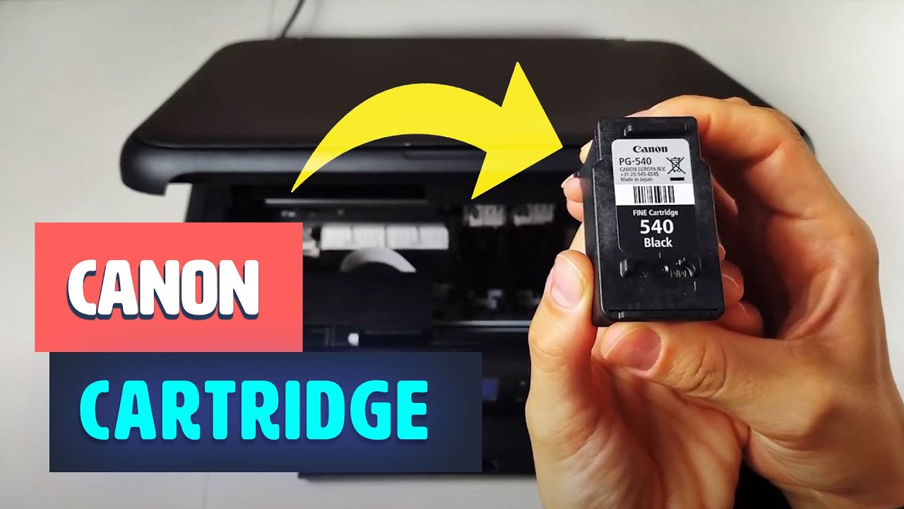How to replace the Canon Pixma printer cartridge - TS5150 