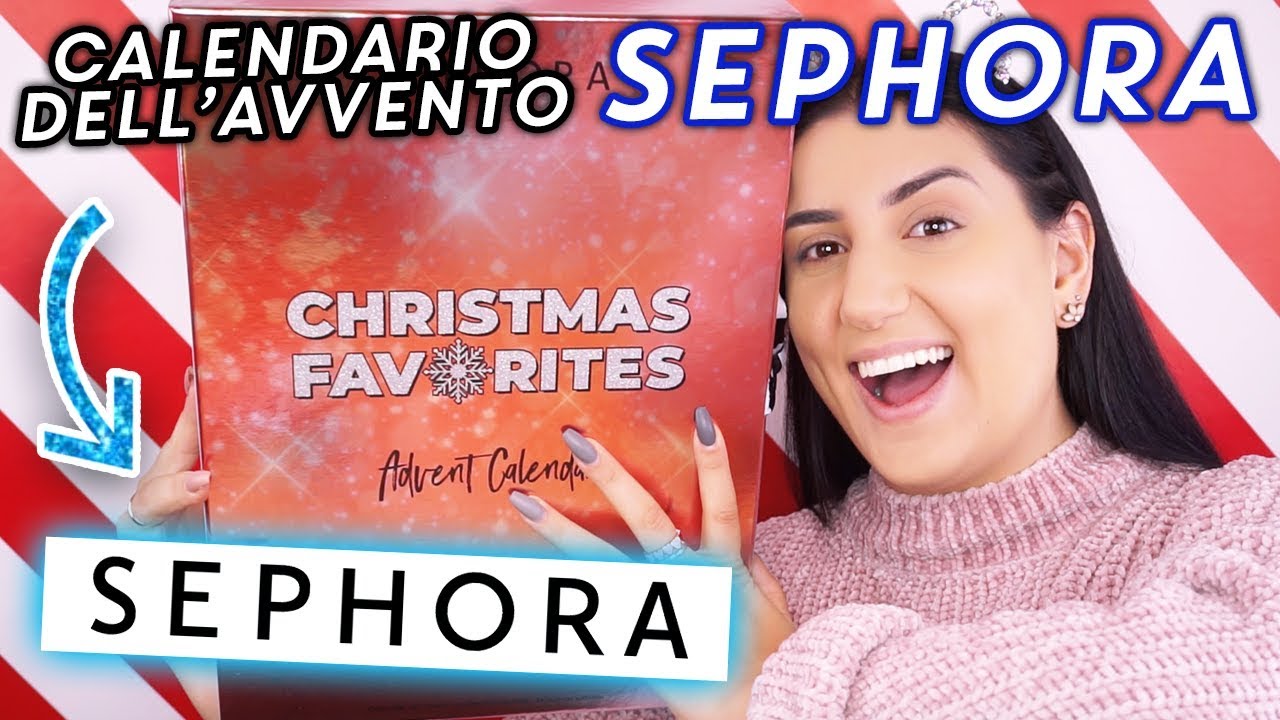 MI TRUCCO CON IL CALENDARIO DELL'AVVENTO SEPHORA 2019 !!! 🎁
