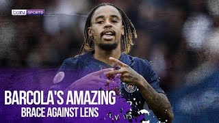 Bradley Barcola's STUNNING Brace Against Lens! | Ligue 1 Highlights | beIN SPORTS USA