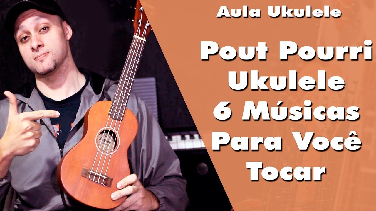 Ukulele Pout Pourri - 6 Músicas para você tocar (Aula Ukulele) LEVADA DE BOA #ukulele