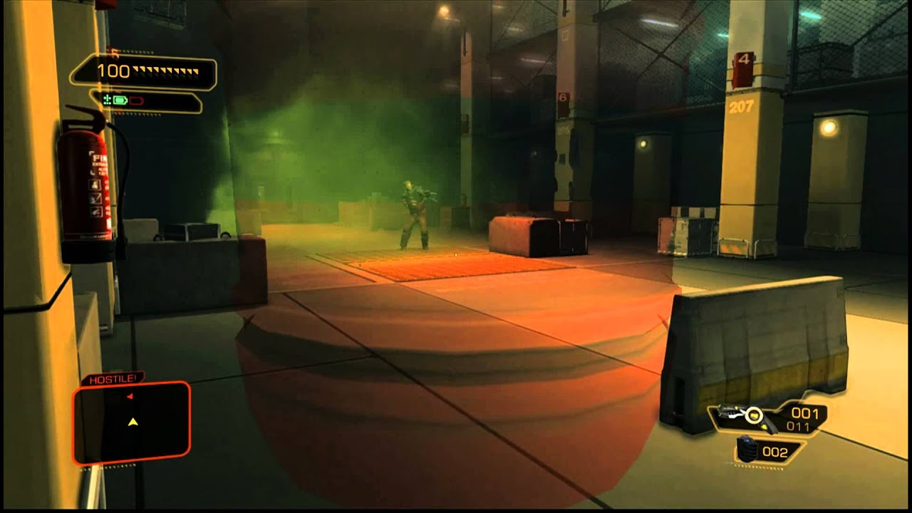 Deus Ex 3: Human Revolution - Boss Battle Lawrence Barrett - Takedown in 60 Sec [Give me Deus Ex]