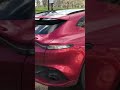 Red Aston Martin DBX Luxury SUV In London 2024 #luxurycarsinlondon #luxurysuvs #suv #shorts
